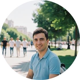 Фотография Лазиза Умарова, клиента amoCRM из Astana Retail Group