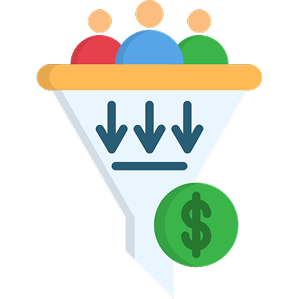 Настройка воронки продаж. До 6ти этапов.